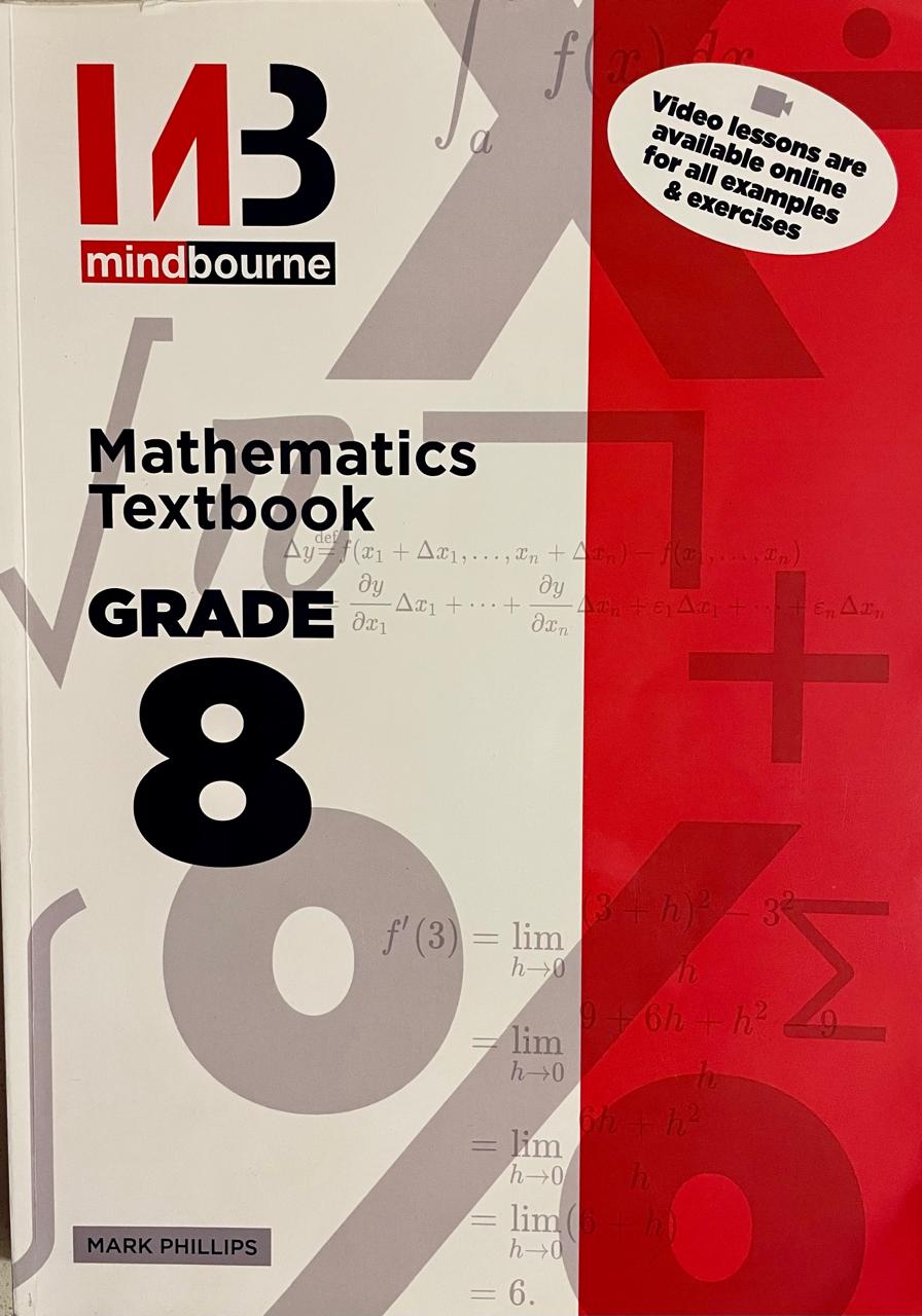 Mindbourne Mathematics Textbook Grade 8