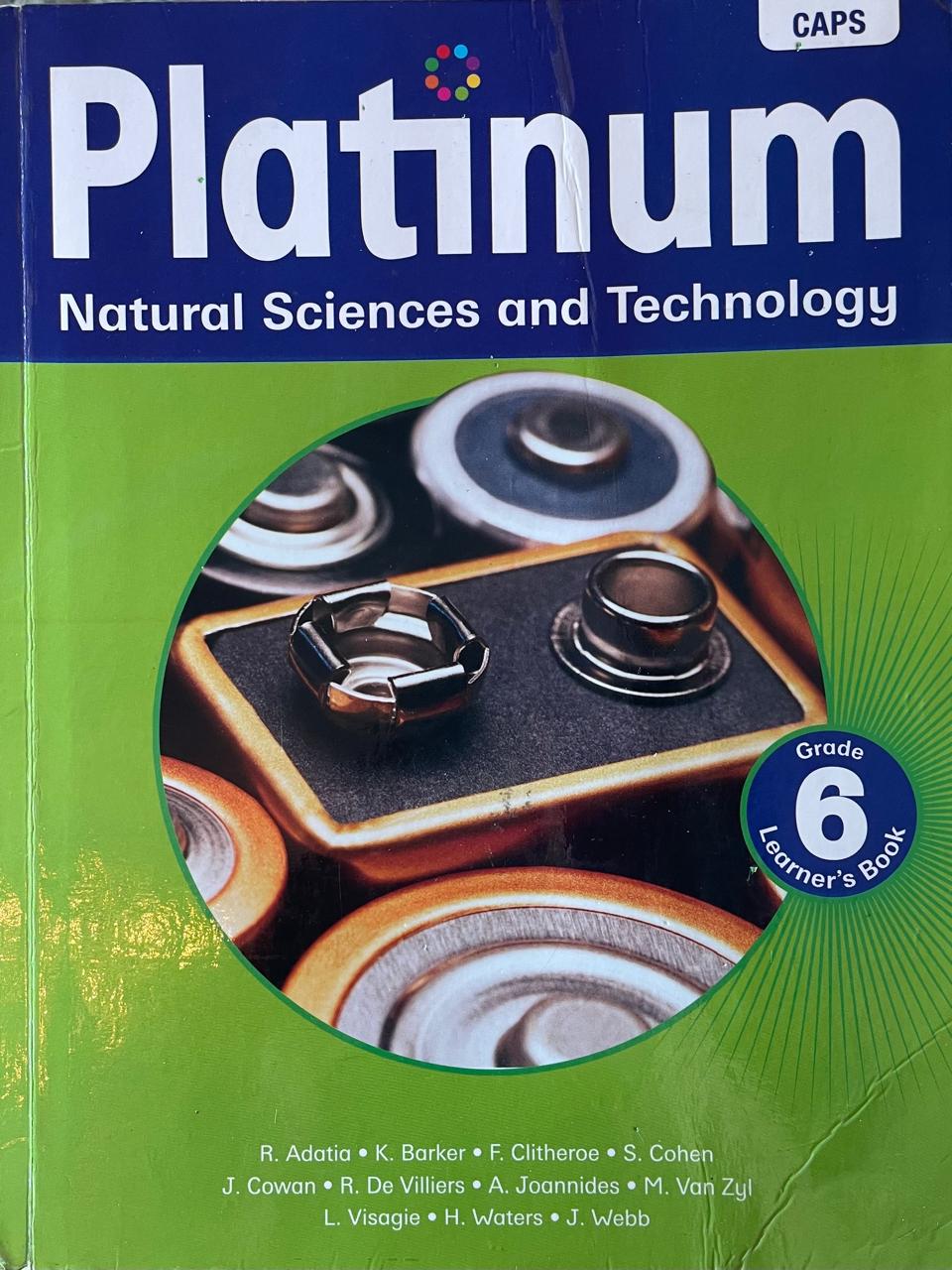Platinum Natural Sciences and Technology Grade 6
