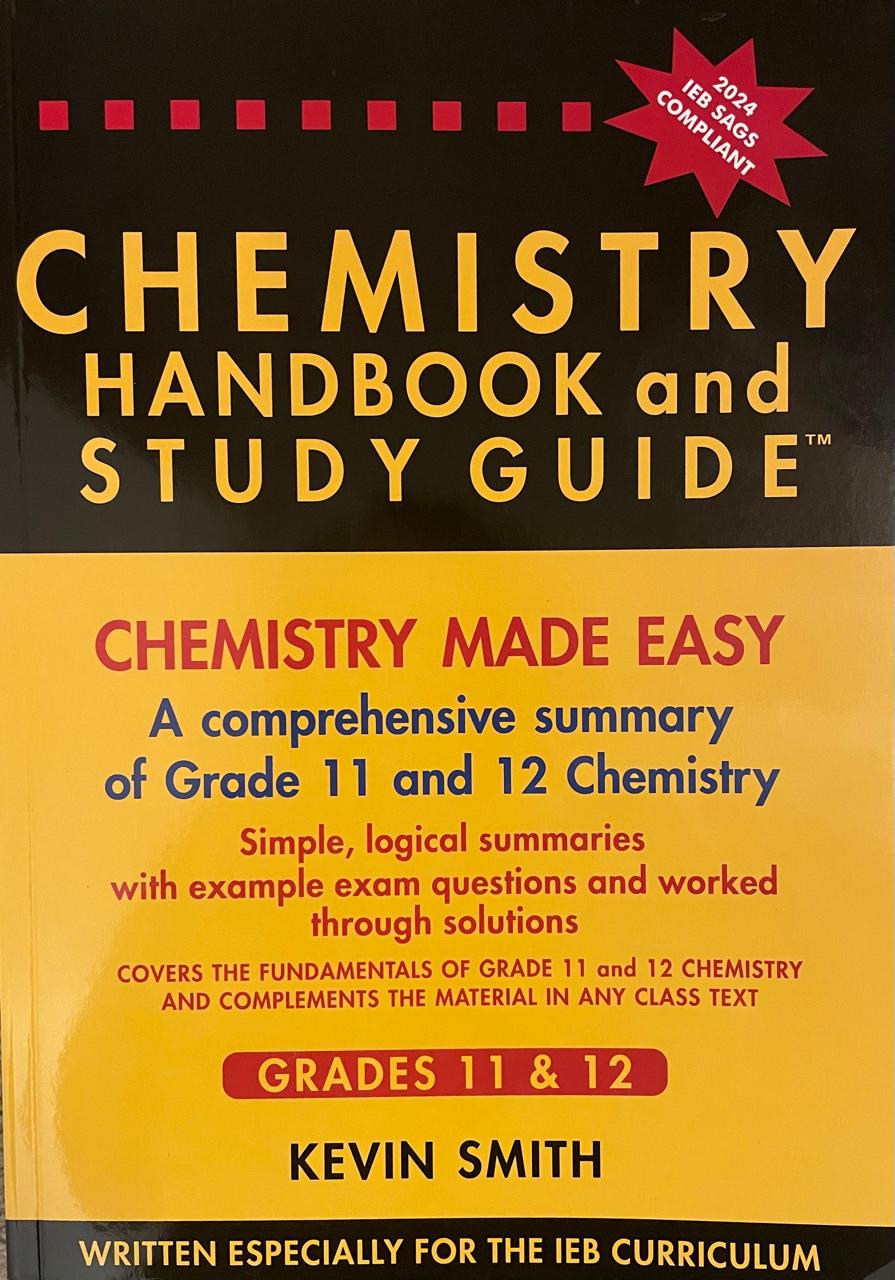 Chemistry Handbook & Study Guide Grade 11-12