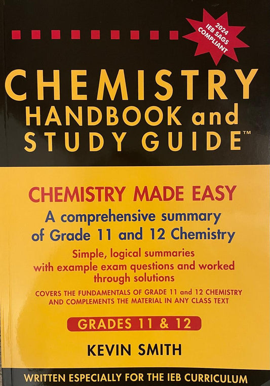 Chemistry Handbook & Study Guide Grade 11-12