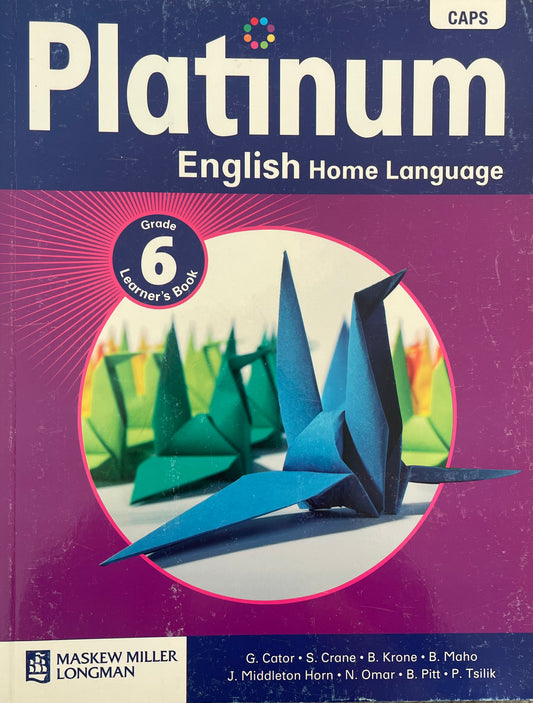 Platinum English Home Language Grade 6