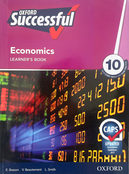 Oxford Successful Economics Grade 10 (Learner’s Book)