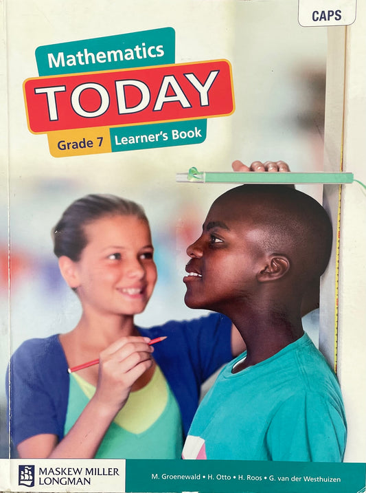 Mathematics TODAY Grade 7 Learner's Book