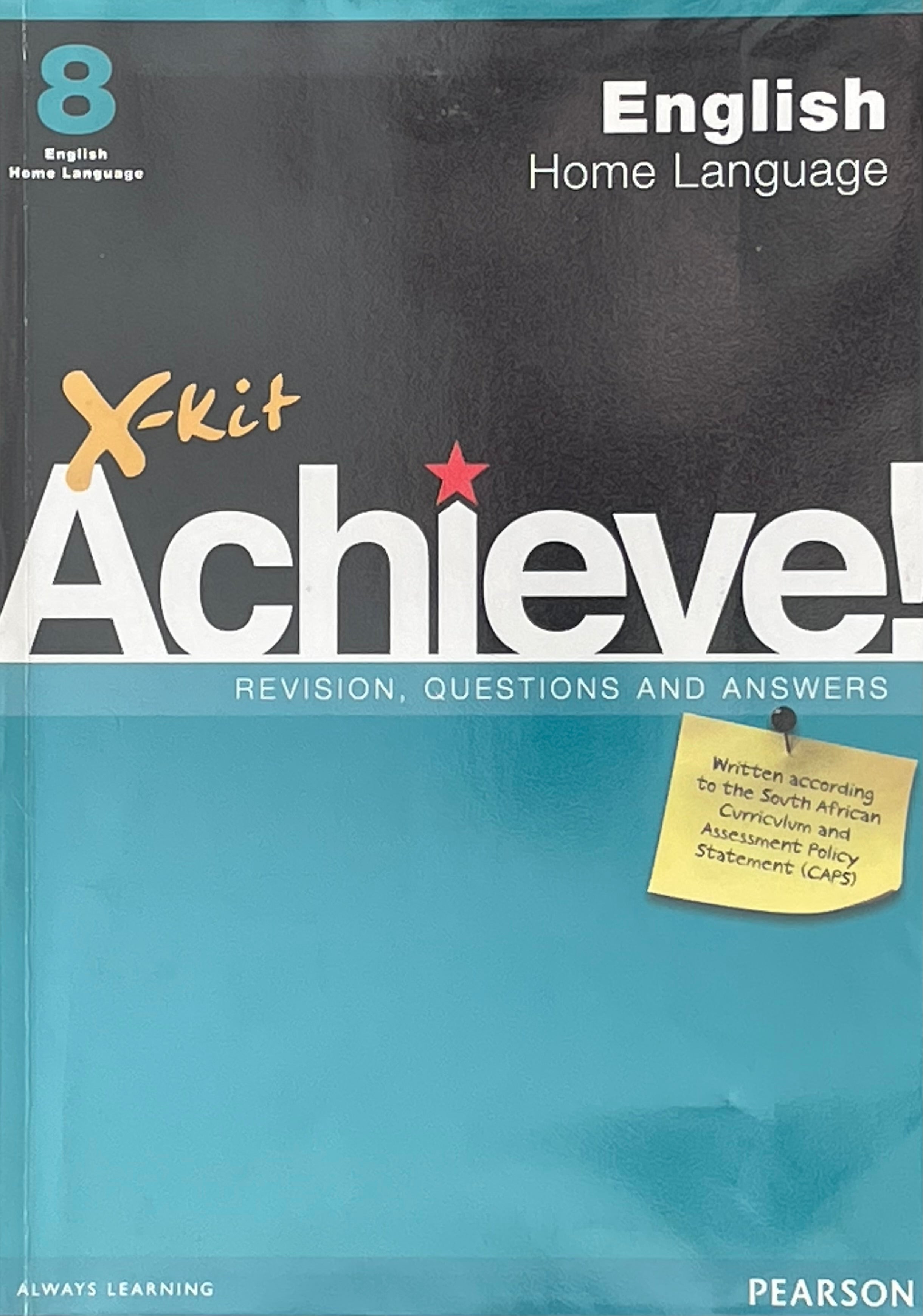 X-Kit Achieve! English Home Language Revision, Questions and Answers G ...