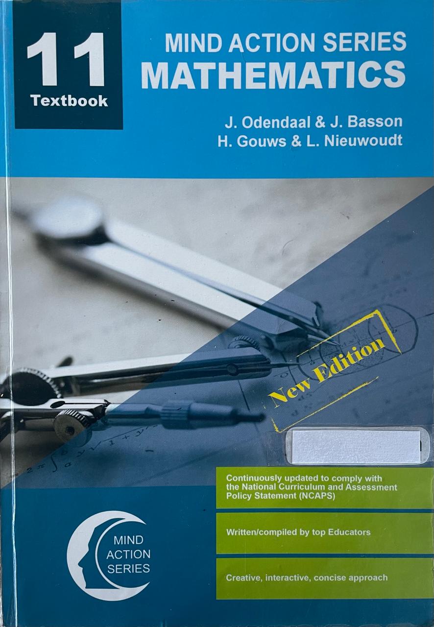 Mind Action Series Mathematics Grade 11 Textbook