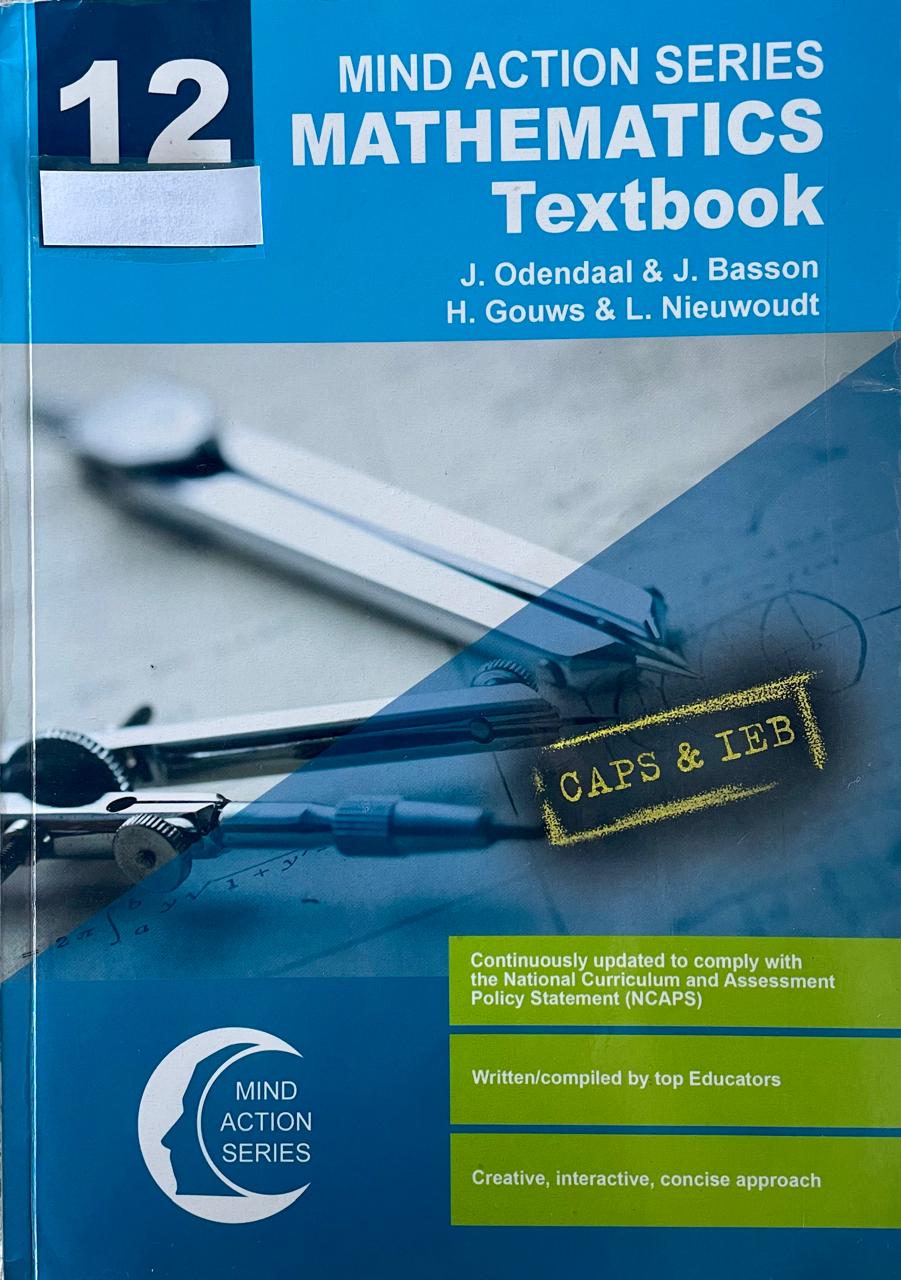 Mind Action Series Mathematics Grade 12 Textbook