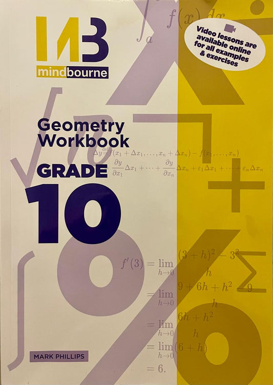 Mindbourne Mathematics Geometry Workbook Grade 10