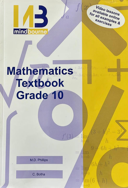 Mindbourne Mathematics Textbook Grade 10