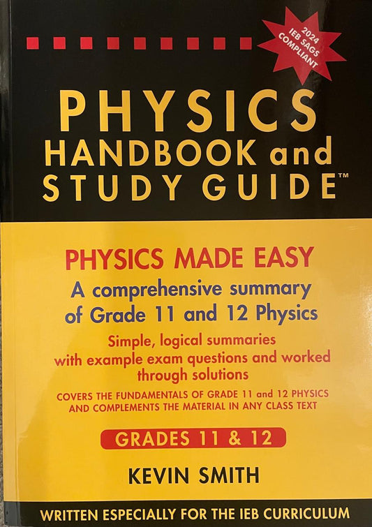 Physics Handbook & Study Guide Grade 11-12