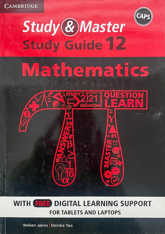 Study & Master Study Guide - Mathematics Grade 12 CAPS