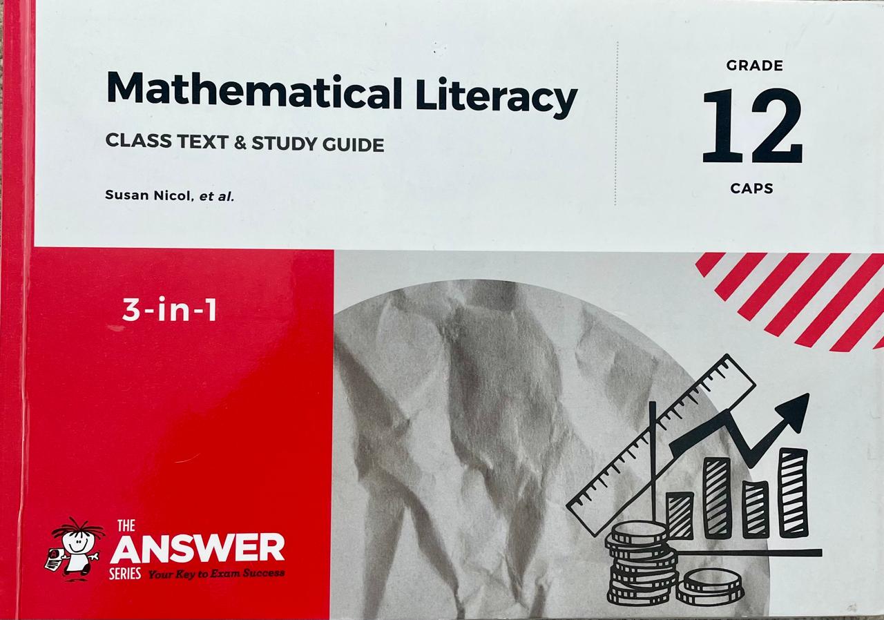 The Answer Series - Mathematical Literacy 3-in-1 Grade 12 CAPS